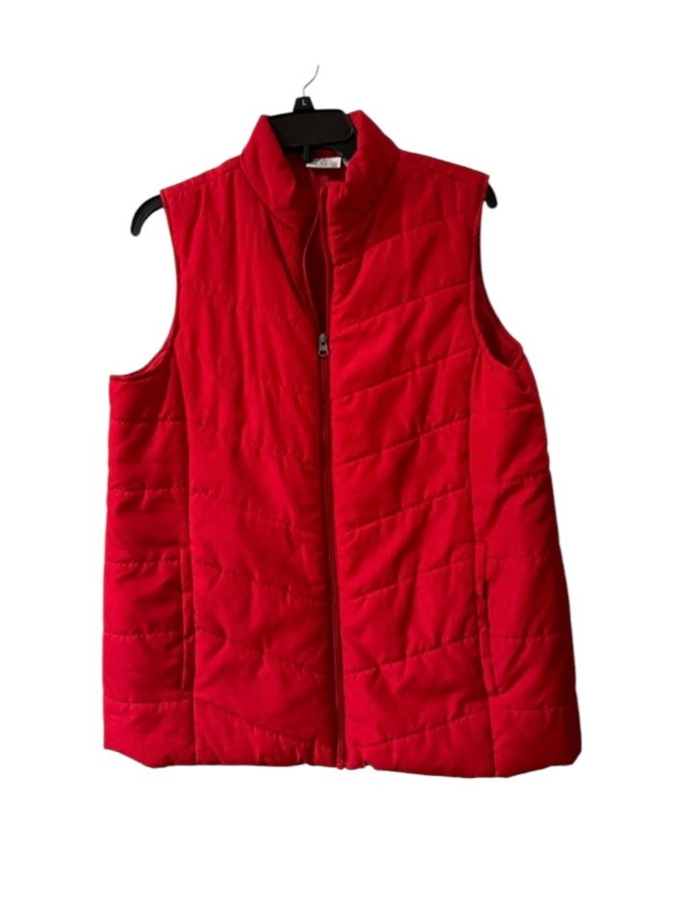Kim Rogers Women’s Red Puffer Vest Size Medium